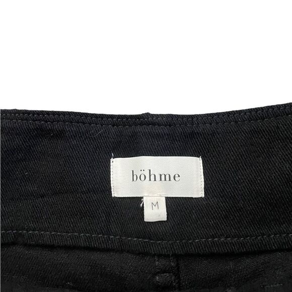 BOHME High Rise Black Shorts Size Medium - Picture 4 of 4